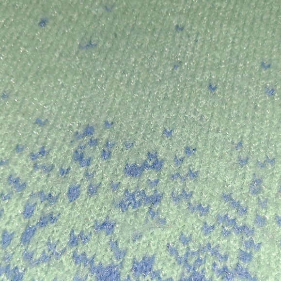 Christopher & Banks Mint and Blue Turtleneck Sweater - Picture 6 of 8